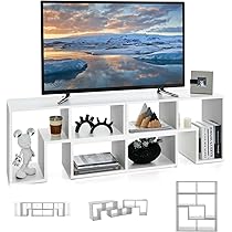 Mobile TV Sospeso HOMCOM 150cm - Nero Laccato, LED, 2 Ante, Passacavi - Foto 5