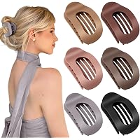 4 Französische Haarklammern – Elegante Entenschnabel-Spangen Für Dicke & Dünne Haare