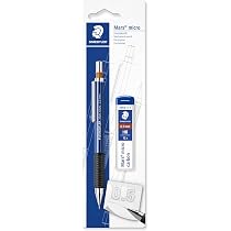Staedtler Mars Micro Carbon - Mines 0.7 Mm 2B - Lot De 72 Mines (6 Tubes De 12) - Recharges De Précision Pour Porte-Mines
