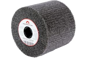 CS UNITEC Eisenblätter 43401 POLY-PTX Vlies Rad, Korn 400, 115mm x 100mm, 4 Stück