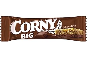 Corny, Big Barritas de Cereales con Delicioso Chocolate con Leche en tamaño XXL - 50 g