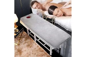 LXJDDLD Foldable Beauty Salon Mattress,0.8/1.6/2.4In Thick Memory Foam Mattress Topper for Massage Table,Spa Bed Mattress Pad,Square/Round/Trapezoidal Head(Bed Not Included),Grey T,80x190cm 6cm