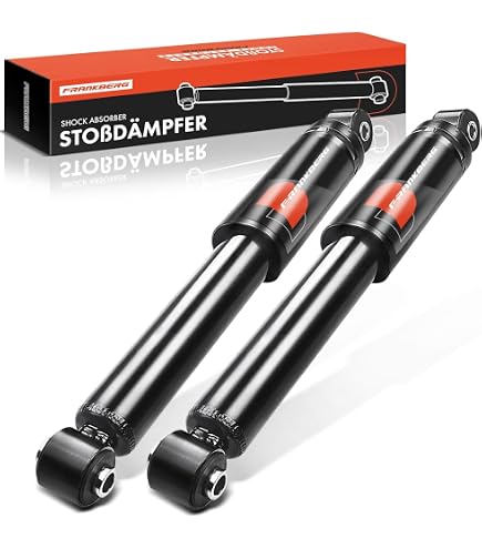 Frankberg 2x Shock Absorber Rear Left Right Compatible With C2 JM 2003-2009 C2 Enterprise JG 2006-2009 C3 I FC FN 1.1L-1.6L 2002-2010 Replace# 9643088280
