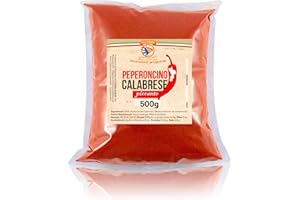 IL GALLO AL GRILL Peperoncino Calabrese in polvere - puro 100% - piccante - 500g