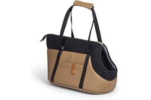 Rexproduct Bag Hundetasche Tiertasche Katzentasche Transporttasche Braun L (30x58x32 cm)