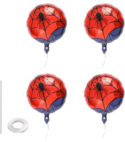 Hüpfball 'Spiderman' 26 Zoll: Kletter- Und Springball Für Kinder | Geformter Folienballon
