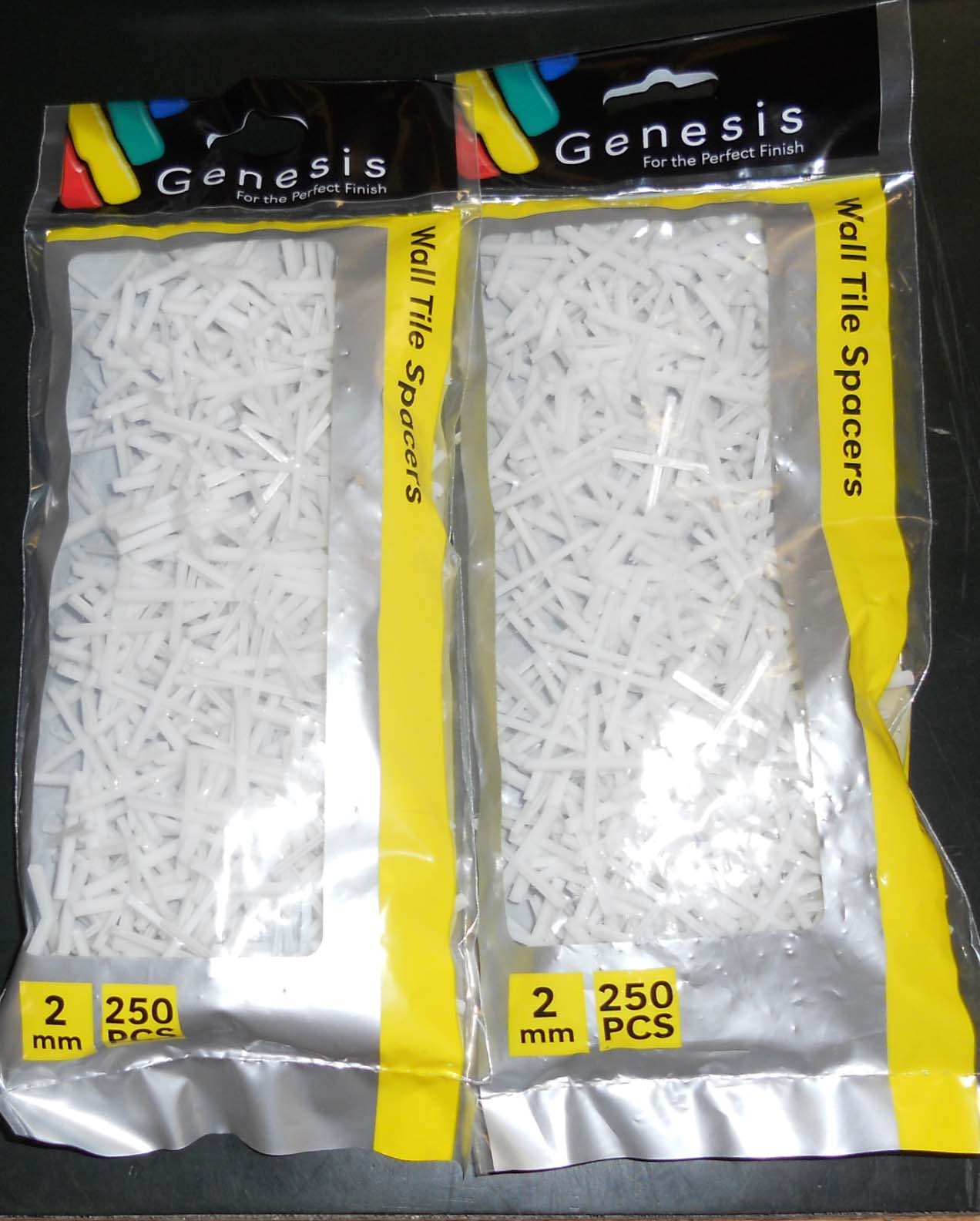 Genesis Tile Spacers 2mm 250pcs