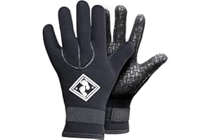 Two Bare Feet 5mm Neoprene Wetsuit Gloves Adults – Premium Thermal Protection for Surfing, Diving, Snorkelling & Watersports