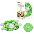Maschera facciale per il viso riutilizzabile impacco, terapia calda o fredda cerotti frozen con di gel, flessibile, non tossi
