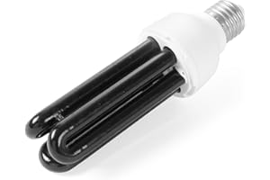 HENDI Ersatzlampe für Insektenvernichter 270202, Insektenvernichter, Insektenkiller, wasserdicht, Ersatzlampe, BLB 3 U Leuchte mit 100% unsichtbarem UV-A Licht 25W, ø50x175mm