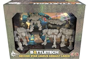 Catalyst Game Labs | BattleTech: Second Star League Assault Lance | Miniatures Game Expansion | Ages 14+ | 2+ Players