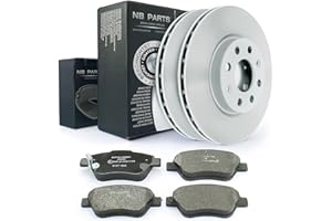‎NB PARTS NB PARTS Bremsscheiben Bremsbeläge vorne 257mm belüftet passend für Opel Adam Corsa D 1.0-1.4