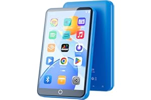 FANVACE 80GB MP3 Player mit WiFi Bluetooth - 4 Zoll IPS Touch Screen, Musikplayer für Kinder, Android MP4 Player mit Spotify, Audible, Amazon Music, Deezer, Play Store Streaming Music Apps