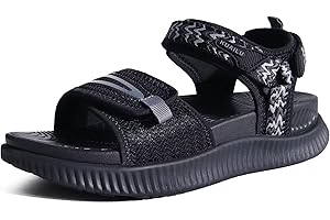 KuaiLu Sandales Randonnée Femmes Sport et d'extérieur Confortable Orthopedique Soutien Voûte Plantaire Sandale Réglables été Léger Antidérapante Sandales