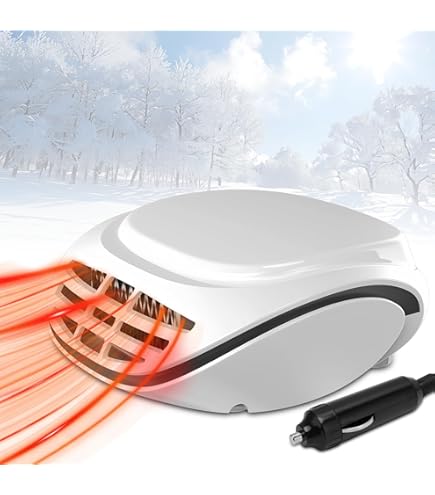 Riscaldatore Per Auto Guazhuni 2 In 1, Sbrinatore Rapido Portatile Da