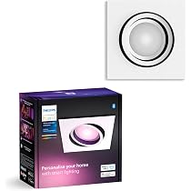 Philips Hue White & Color Ambiance Centura - Spot Encastrable LED Intelligent (1 Unité) - 16 Millions De Couleurs - Contrôle App/Voice