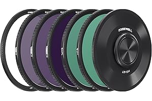 Freewell M2 Magnetic Quick Swap 5-Pack 67mm ND Filter Kit con CPL & UV Filtros