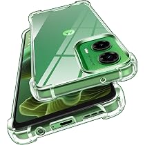 Ivoler Handyhülle Für Motorola Moto G35 5G – Klar, Stoßfest, Vergilbungsfrei