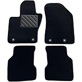 MTM Tappetini Auto Per DR Motor DR6 (2017-2021) - Su Misura, Moquette Nera Con Bordo Antiscivolo - Cod. One 8455
