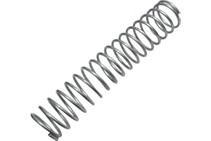 AERZETIX - Set di 10 molle di compressione - lunghezza 60mm - diametro esterno 12mm - spessore 1mm - DIN 2095 - in acciaio - C48184