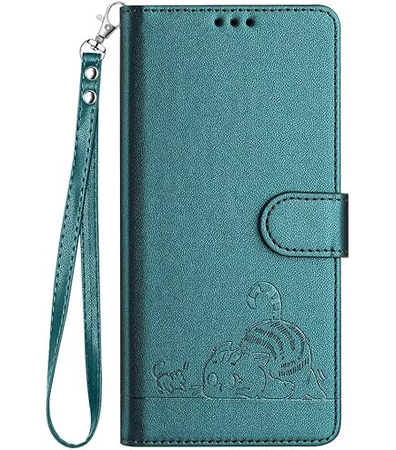 SEAHAI Leder-Folio-Hülle Für ZTE Blade A34 – Mit Standfunktion, RFID-Schutz & Kartenfächern