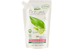 Winni's Naturel - Detergente Intimo Delicato Ipoallergenico in Ecoformato, con Antibatterico Naturale, Adatto alle Pelli più Sensibili, Con Materie Prime di Origine Vegetale e Bio, 500 ml