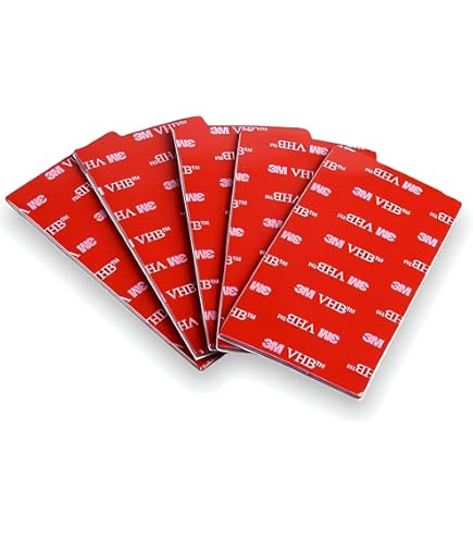 Dubbelzijdig, extra sterk, 3M VHB dubbelzijdige kleeftabletten, extra sterk, 3 m, dubbelzijdige plaktabletten, waterdicht, voor thuis, kantoor, vierkant, 30 mm x 30 mm, 40 stuks