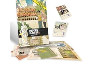 Hidden Games Luogo del Reato -La spada perduta - Italiana - Gioco investigativo realistico in italiano – Escape Room – Risolvere casi criminali e misteri – Casi da risolvere