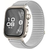 EWEC Huawei Watch Fit 3 / Fit 4 / Fit 4 Pro/Fit 5 / Fit 5 Pro Uyumlu Nylon Loop Velcro Kumaş Kordon - Nefes Alabilen, Ayarlan