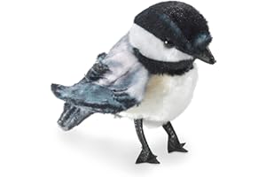 Folkmanis Finger Puppet Mini Tit / Mini Chickadee 2787