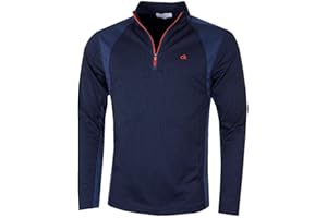 Calvin Klein Herren Micro Grid CK 1/2 Zip Mid Layer Pullover