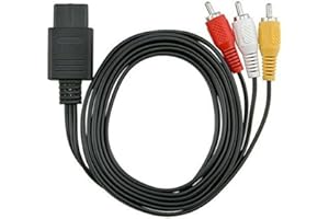 Lioncast AV/TV Kabel für SFC SNES N64 GC NGC Super Nintendo standarde Anschlüsse