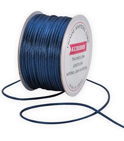 LEREATI Fil Nylon 0.8mm Pour Bracelets Perles - 100m Cordon Satiné Macramé Blanc, Idéal Bijoux Et Arts Créatifs