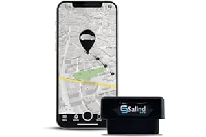 SALIND GPS Salind 08 2G - Localizador GPS con Conexión a Interfaz OBD para Coche, Furgonetas y Otros Vehículos - Seguimiento en Tiempo Real, Área de Seguridad, Historial de Rutas y Alarmas Antirrobo