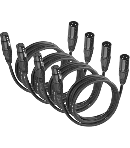 Audibax Pro Cable DMX 3 Pines 10 Metros: Sonido Profesional Sin Interferencias Para Tu Concierto O Estudio
