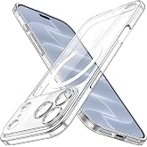 JETech Magnetic Slim Case for iPhone 18 Pro MAX, Transparent | Compatible with MagSafe, Ultra-Thin, Camera Lens Protection, L