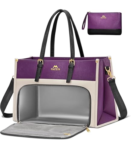 Lunch draagtas voor dames 15,6 inch geïsoleerde ge... – Vicedeal