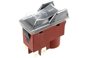 DAKOMYO Interrupteur 4 cosses marche - arret pour Broyeur vegetaux Trimma