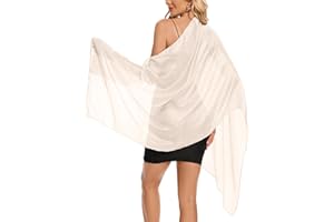 Atxnn Chal Mujer Lino Elegante Bufanda para Fiesta Vestido Boda Novia Playa Fulares Ligero Suave para Primavera Verano Estolas de Colores Sólidos