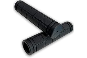 VIAUMBR Poignées de vélo ergonomiques en Caoutchouc Souple antidérapant 120MM