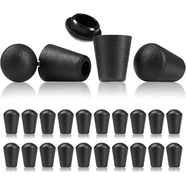 QUARKZMAN Kordelstopper 30 Stück - Doppelloch Feder-Knebel - Transparent Für Zugbänder & Paracord