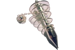 ANIMUS IMPERAT Péndulo De Metal Diferentes Variedades (Tipo 16 Espiral 6cm Argénteo)