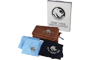 Rhinowares Ensemble de chiffons de barista