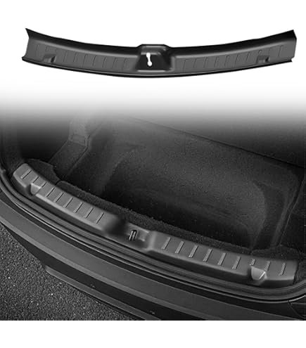 Tesvolution Bumper Protector for Tesla Model 3 2017-2023 - Bumper Protection, Self-Adhesive Paint Protection Film Shiny Transparent as Bumper Protection