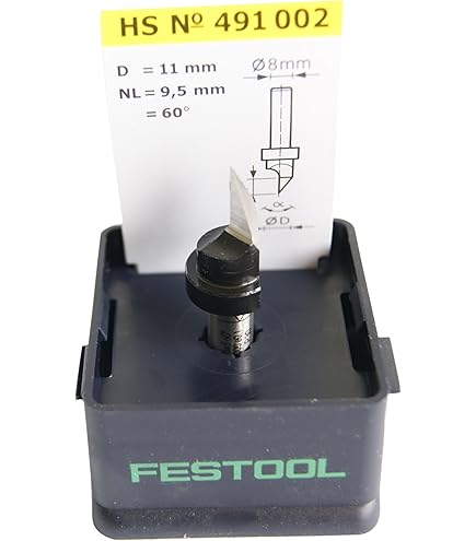 Festool Fresa de media caña HW S8 R4 | Leroy Merlin