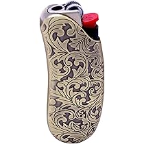 Banana Shape BIC J25 J5 Lighter Cover With Keychain, Mini Portable...