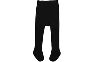 Zando Toddler Baby Tights for Girls, 1/2/3 Pairs Cotton Baby Girl Tights 0-3 Years, Cozy Winter Leggings with Cable Knit Design