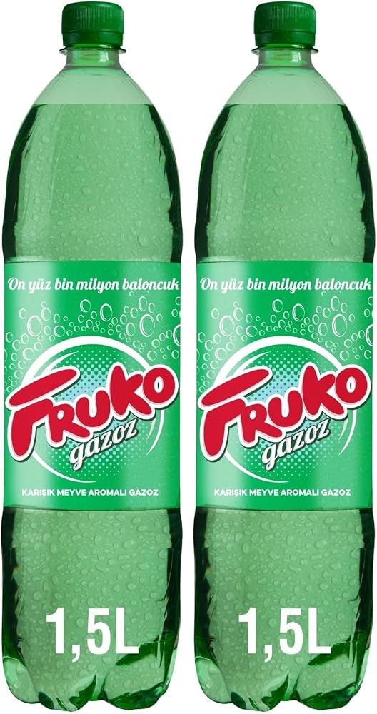 Fruko Gazoz 1500 ml 2li paket