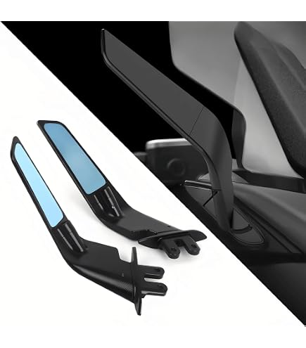 Specchietti Retrovisori Per Yamaha TMax 500-530-560 2021: Regolabili, In Alluminio E Antigraffio!