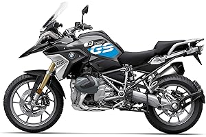 AZGRAPHISHOP Protección Lateral del Tanque R 1250 GS Color Style L-063 (Grey Blue, Black Storm)